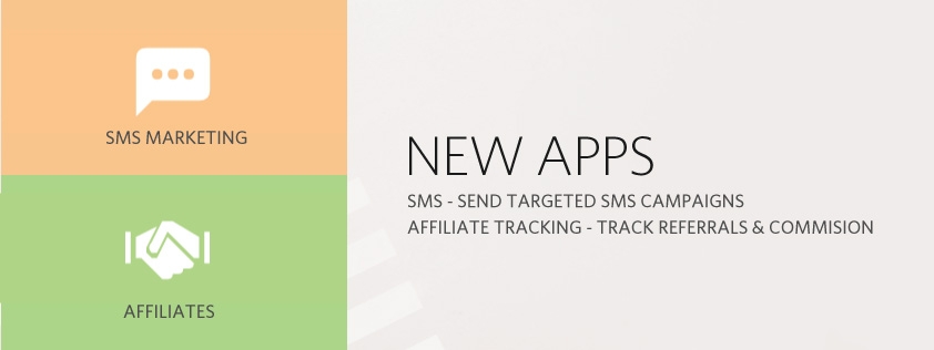 New Apps - SMS &amp; Affiliates