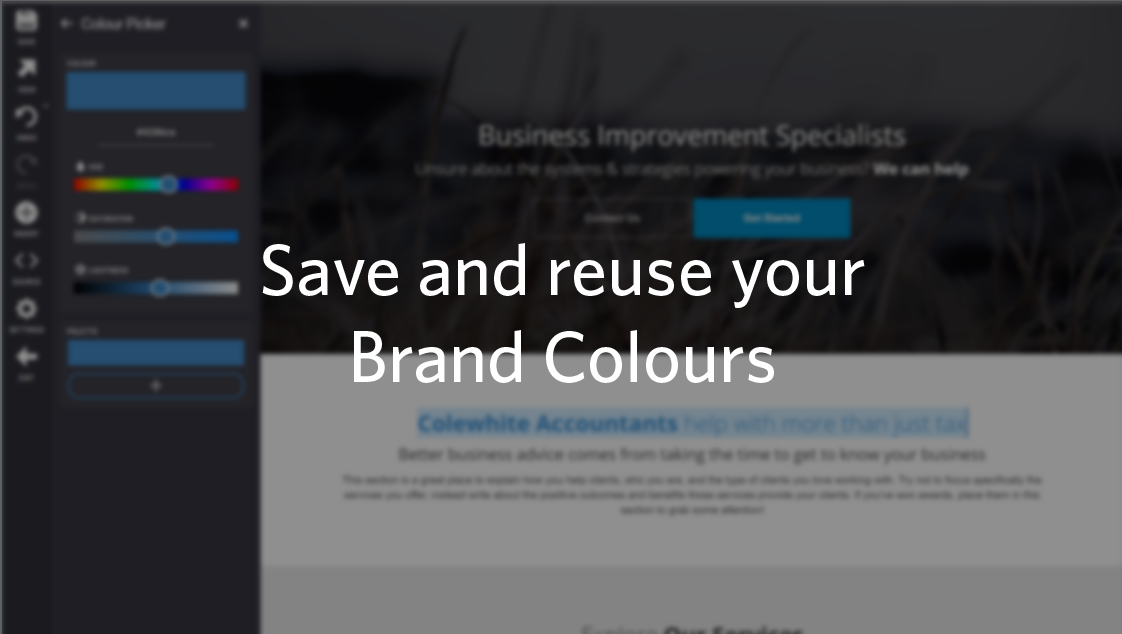 New Feature: Colour Palette